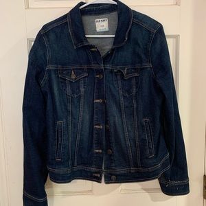 Dark wash jean jacket